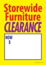 Slotted Sale Tags 5in x 7in Storewide Furniture Clearance