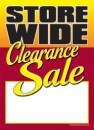 Slotted Sale Tags 5in x 7in Store Wide Clearance Sale