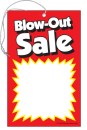 Retail Elastic String Tag Blow-Out Sale