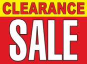 18" x 24" Lawn Sign  Clearance Sale
