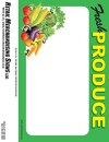 Fresh Produce PC Printable Laser Price Tags 7 inch x 11 inch