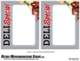 PC Printable Laser Cards Signs 5 1/2 inch x 7 inch Deli Special