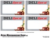 PC Printable Laser Cards Signs 3 1/2" x 5 1/2" Deli Special
