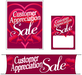 customer appreciation signs