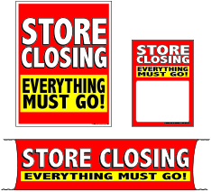 Mini Clearance Sale Retail Sign Kit