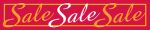 Retail Store Banner 4' x 20' Sale Sale Sale